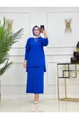 Kadın Tesettür Takım, 2'li Etek&Tunik - 5