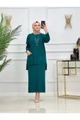 Kadın Tesettür Takım, 2'li Etek&Tunik - 1