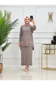 Kadın Tesettür Takım, 2'li Etek&Tunik - 2