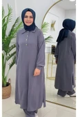 2'Lİ Tesettür Pantolon Elbise Takımı - 9