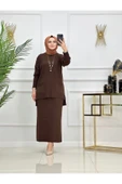 Kadın Tesettür Takım, 2'li Etek&Tunik - 10