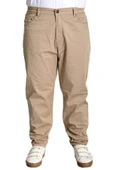 Büyük Beden Pantolon Keten 5cep Milano Classic 20902 Bej thumbnail 1