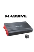 Massive Ms-kl120.4 4x120 Rms Profesyonel Oto Amfi Anfi Kl120.4 Bas Kontrollü - 1