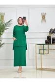 Kadın Tesettür Takım, 2'li Etek&Tunik - 6