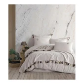 Zebra Casa Toscana Nakışlı Pike Seti Bej Çift Kişilik thumbnail 1