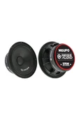 REISS AUDIO Rs-m6ufo Çifti 750wat 300w Rms Premimum Seri 16 Cm Oto Midrange Hoparlör Metal Kapaklı - 2