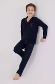 U.s. Polo Assn Gömlek Pijama Us2234-4 Lacivert - 2