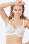AmoraSecret AmoraSecret Balenli Desteksiz Dolgusuz Toparlayıcı Dantelli Küçültücü Sütyen - 1