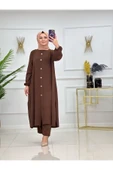 Kadın Tesettür 2'Li Takım Tunik & Pantolon - 4