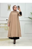 Kadın Tesettür Kışlık Kap&Pardesü - 4