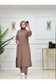 2'Lİ Tesettür Pantolon Elbise Takımı - 5