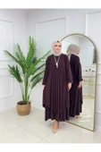 Kadın Tesettür Takımı 2'Li Takım Etek & Tunik thumbnail 5