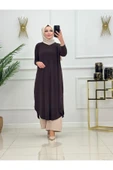 Kadın Tesettür Tunik Sandy Kumaş thumbnail 9