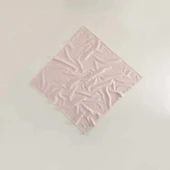 Ecocotton Baby Love Bebek Battaniyesi %100 Organik Pamuk Örgü Pudra TK thumbnail 1