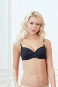 AmoraSecret AmoraSecret Balenli Desteksiz Dolgusuz Askıları Çıkabilen Günlük Klasik T-Shirt Sütyeni - 3