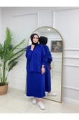 Kadın Tesettür Takım 2'Li Takım Etek & Tunik İnce Triko - 1