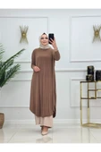 Kadın Tesettür Tunik Sandy Kumaş thumbnail 1