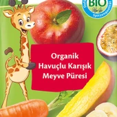 Hipp Organik Havuçlu Karışık Meyve Püresi 100 Gr thumbnail 3
