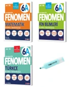 6. Sınıf A Serisi Matematik Fen Bilimleri Ve Türkçe Soru Bankası - 1