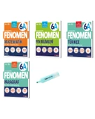 6. Sınıf A Serisi Matematik Fen Türkçe Ve Paragraf Soru Bankası - 1