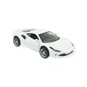 Çek Bırak Araba Metal - 6636-68M - Beyaz thumbnail 1
