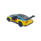 Çek Bırak Araba Metal - 3672C - Sarı-Mavi thumbnail 2