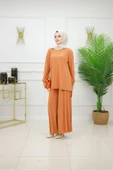 Kadın Tesettür 2'Li Takım Pantolon & Tunik Takımı - 9