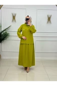 Kadın Tesettür Takımı 2'Li Gömlek & Etek Takımı thumbnail 7