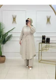Kadın Tesettür Takım 2'Li Pantolon & Tunik Takımı - 1