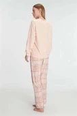 AmoraSecret AmoraSecret Pamuklu Kışlık Uzun Kol Kadın Pijama Takım - 2