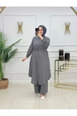 Kadın Tesettür Takım 2'Li Pantolon & Tunik Takımı - 3