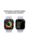 Apple Watch Series 10 Gps 42mm Gümüş Alüminyum Kasa Bulut Mavisi Spor Loop Mwwd3tu/a KUTUSU AÇIK SIFIR thumbnail 4
