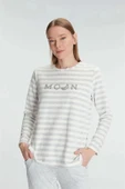 AmoraSecret AmoraSecret Pamuklu Uzun Kollu Pijama Takımı - 4