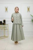 Kadın Tesettür 2'Li Takım Etek & Tunik thumbnail 3