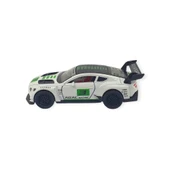 Çek Bırak Araba Metal - 3672C - Beyaz -Yeşil - 4