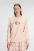 AmoraSecret AmoraSecret Pamuklu Kışlık Uzun Kol Kadın Pijama Takım - 4
