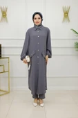 Kadın Tesettür Takım 2'Li Pantolon & Tunik Takımı - 7