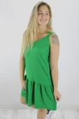 Krinkıl İp Askılı Elbise Yeşil - 1456.65 thumbnail 1