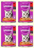 Whiskas Konserve Mama 400 gr Sıgır Etlı X 4 Adet - 1
