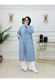 Kadın Tesettür Denim Kap thumbnail 1