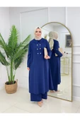 Kadın Tesettür Takım 2'Li Tunikli & Pantolon Takımı - 5