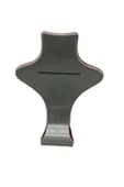 Londra Model Süet Kumaş Kırmızı Renk 28/ 22 Cm Kolye Sergileme Mankeni - 4