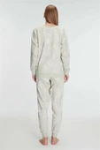 AmoraSecret AmoraSecret Pamuklu Uzun Kol Kışlık Pijama Takımı - 3