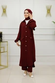 Kadın Tesettür Takım 2'Li Pantolon & Tunik Takımı - 10