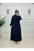 Kadın Tesettür Takımı 2'Li Gömlek & Etek Takımı thumbnail 1