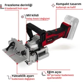 Einhell TE-BJ 18 Li - Solo, Akülü Yassı Dübel Frezesi - 3