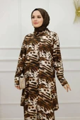 Kadın Tesettür 2'Li Takım Tunik & Pantolon - 7