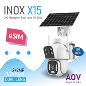 INOX-X15 DUAL LENS AOV HİEASY 4G PTZ KAMERA - 2