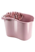 Sıkmalı Temizlik Kovası 15 litre, Standart Sıkmalı Yer Zemin Temizlik Mop Kovası Pembe thumbnail 3