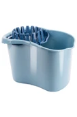 Sıkmalı Temizlik Kovası 15 litre, Standart Sıkmalı Yer Zemin Temizlik Mop Kovası Mavi thumbnail 3